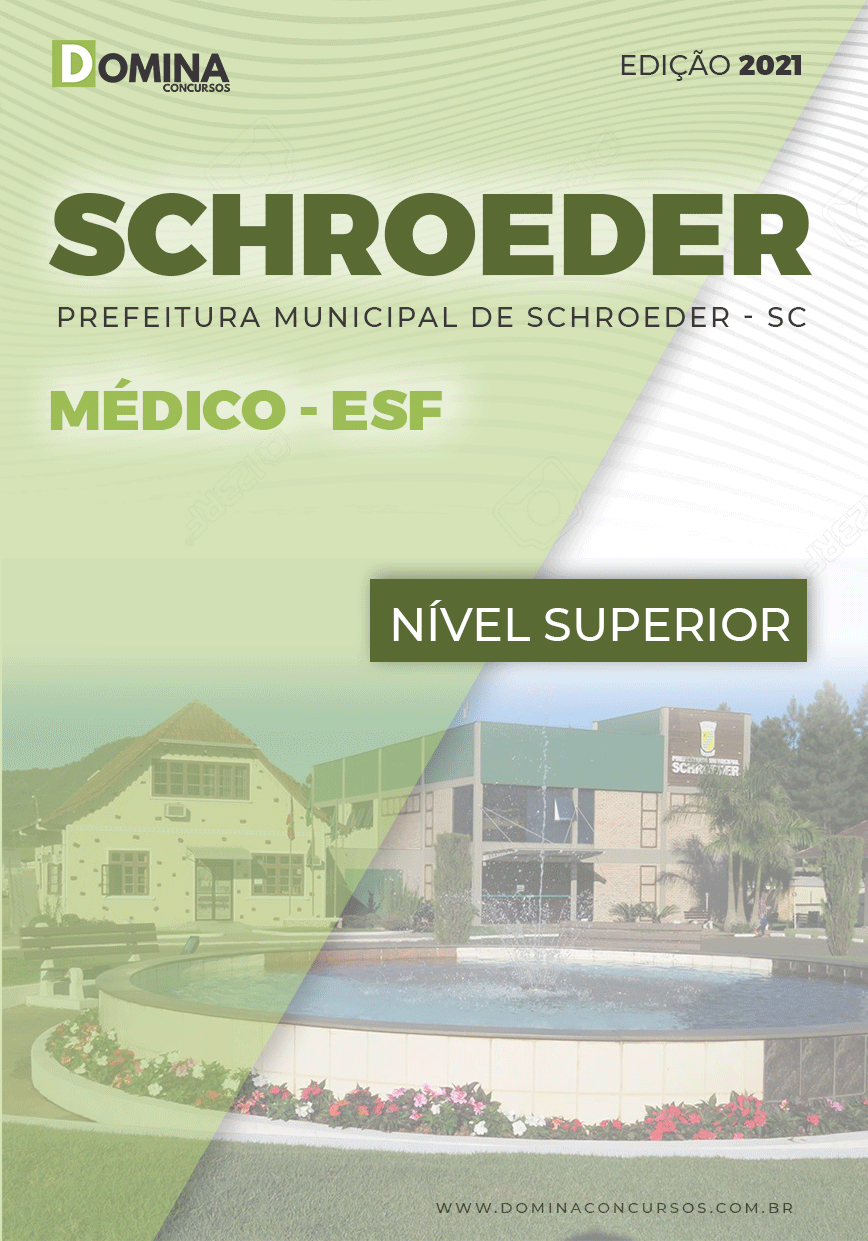 Apostila Concurso Pref Schroeder SC 2021 Médico ESF